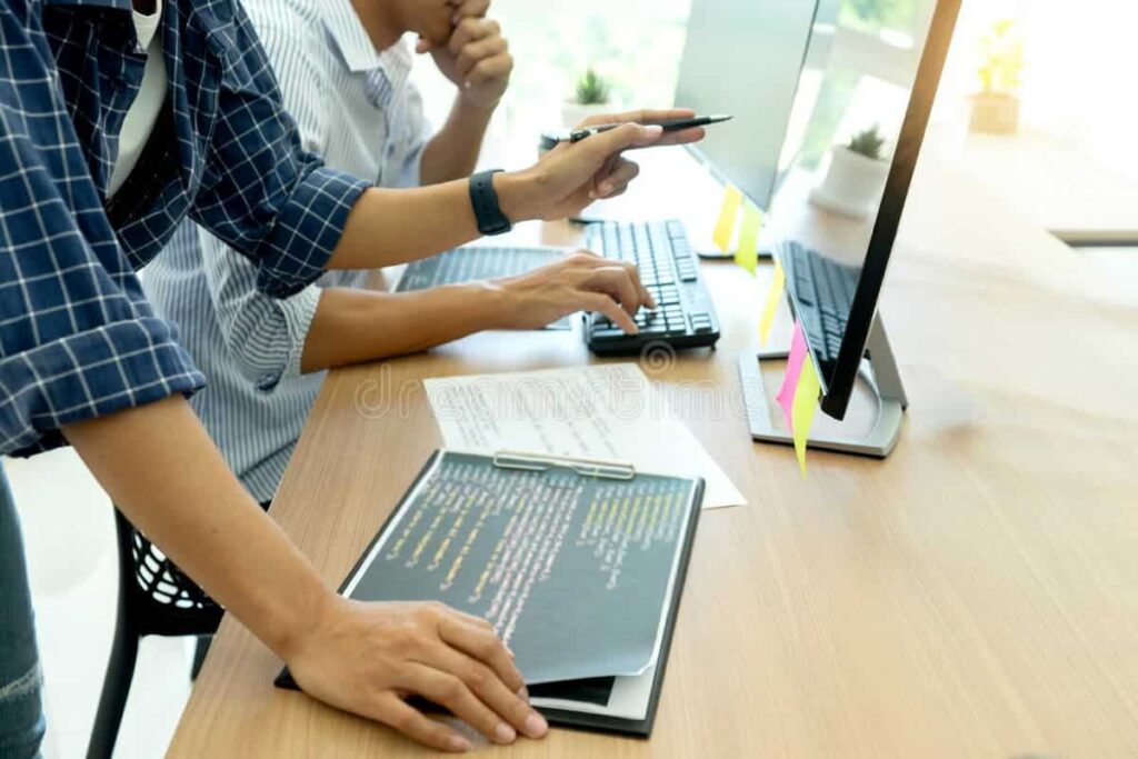Application process for study in Ireland with teamwork on computer coding project