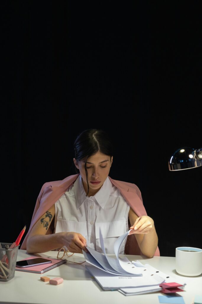 International student preparing visa documents for studying in Italy