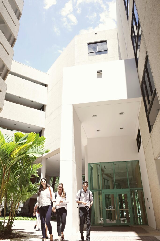 International students walking on a modern university campus during weekly study abroad news highlights for January 2026