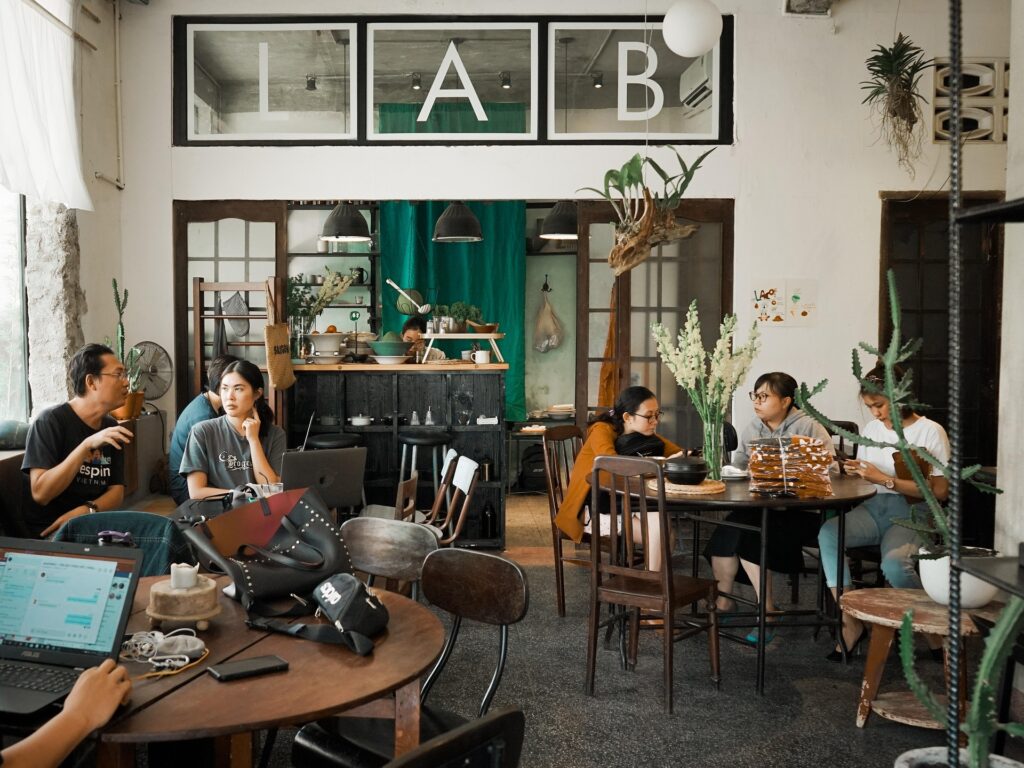 Subscribe for Study Abroad Updates – Students Studying in Café