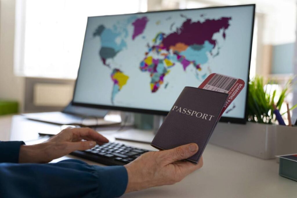 Complete Timeline to Plan Your Study Abroad Journey Successfully and How to Plan Study Abroad with passport and world map planning concept