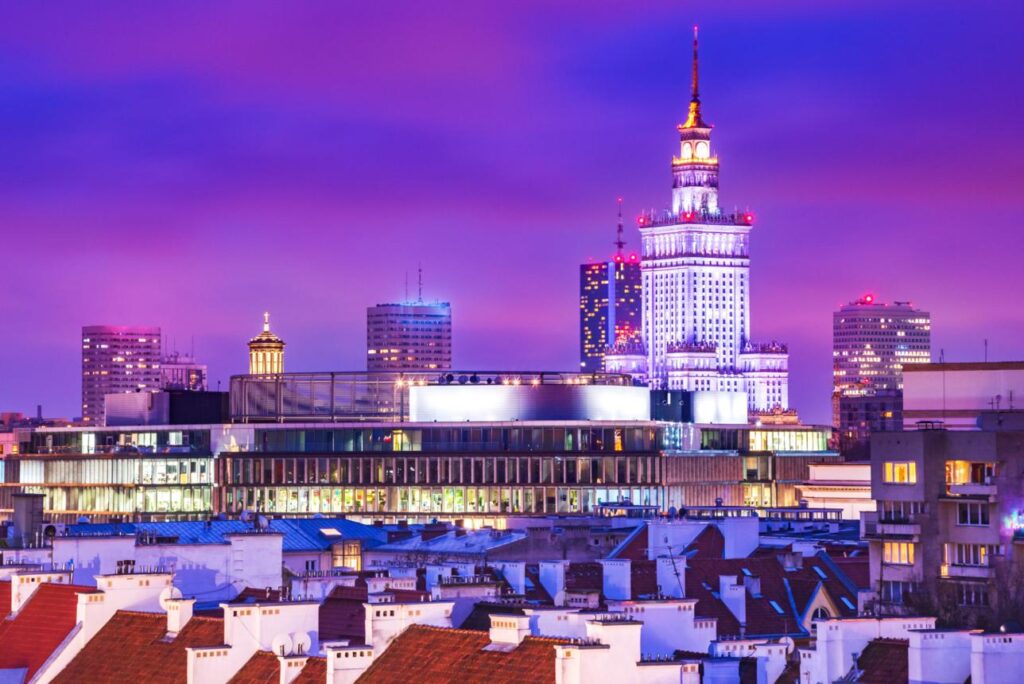 Pros and Cons of Affordable Cities Abroad for Students – Warsaw Poland Skyline