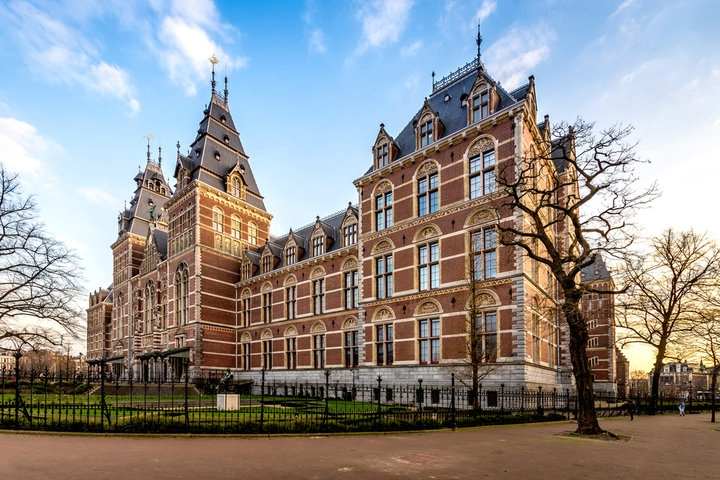 Study in Netherlands featuring a historic Dutch university building representing world-class higher education for international students.