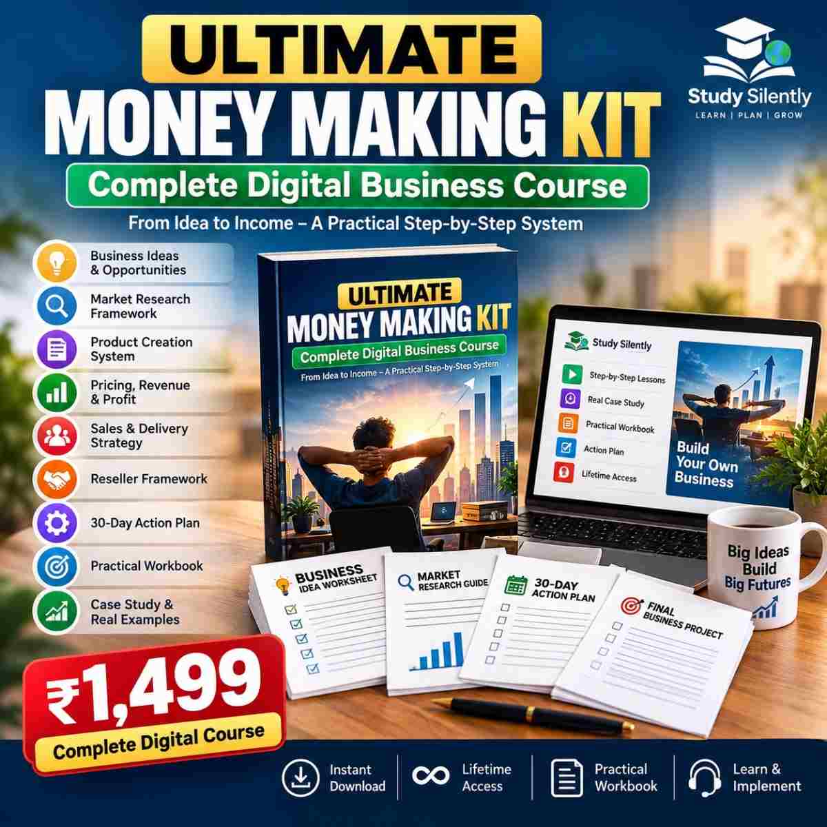 Ultimate Money Making Kit Complete Digital Business Course