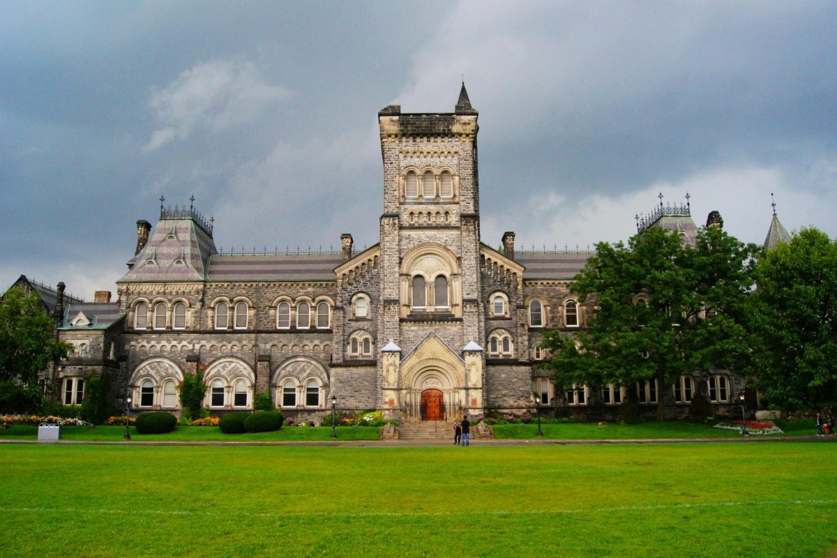 Historic university building in Canada representing world-class education and study abroad opportunities for international students.